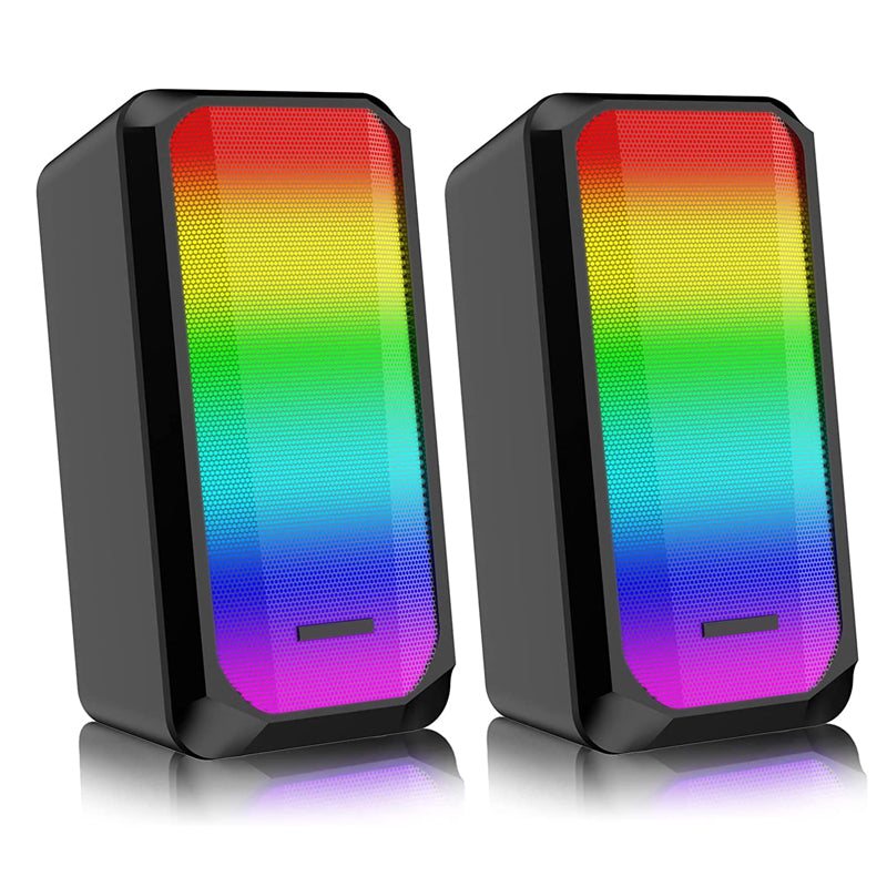 Wired RGB Computer Speakers with Volume Control and Backlights_0