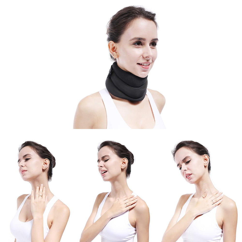 Adjustable 3-Layered Curve Design Neck Support Brace_11