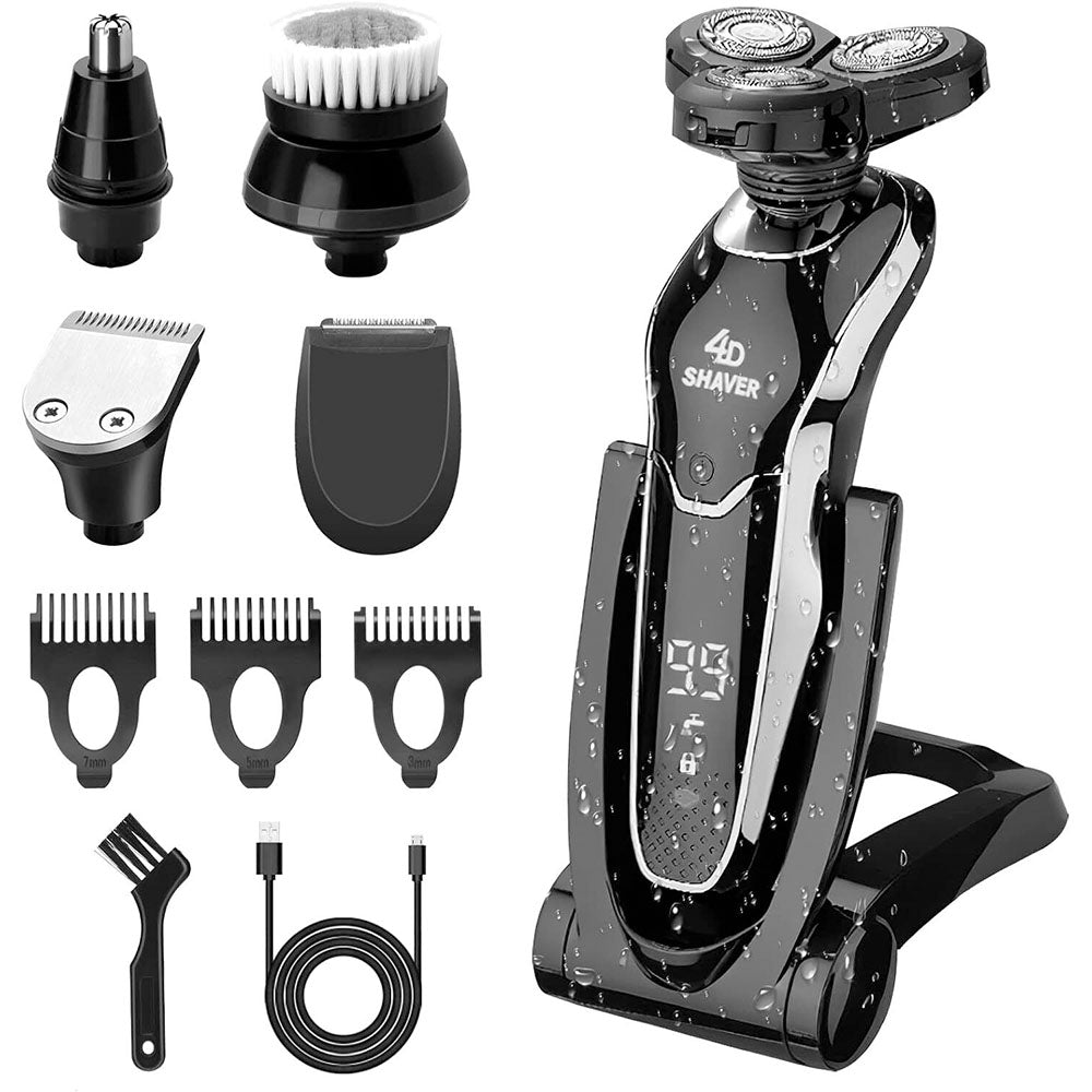 Cordless Wet/Dry Electric Shaver - Waterproof_11