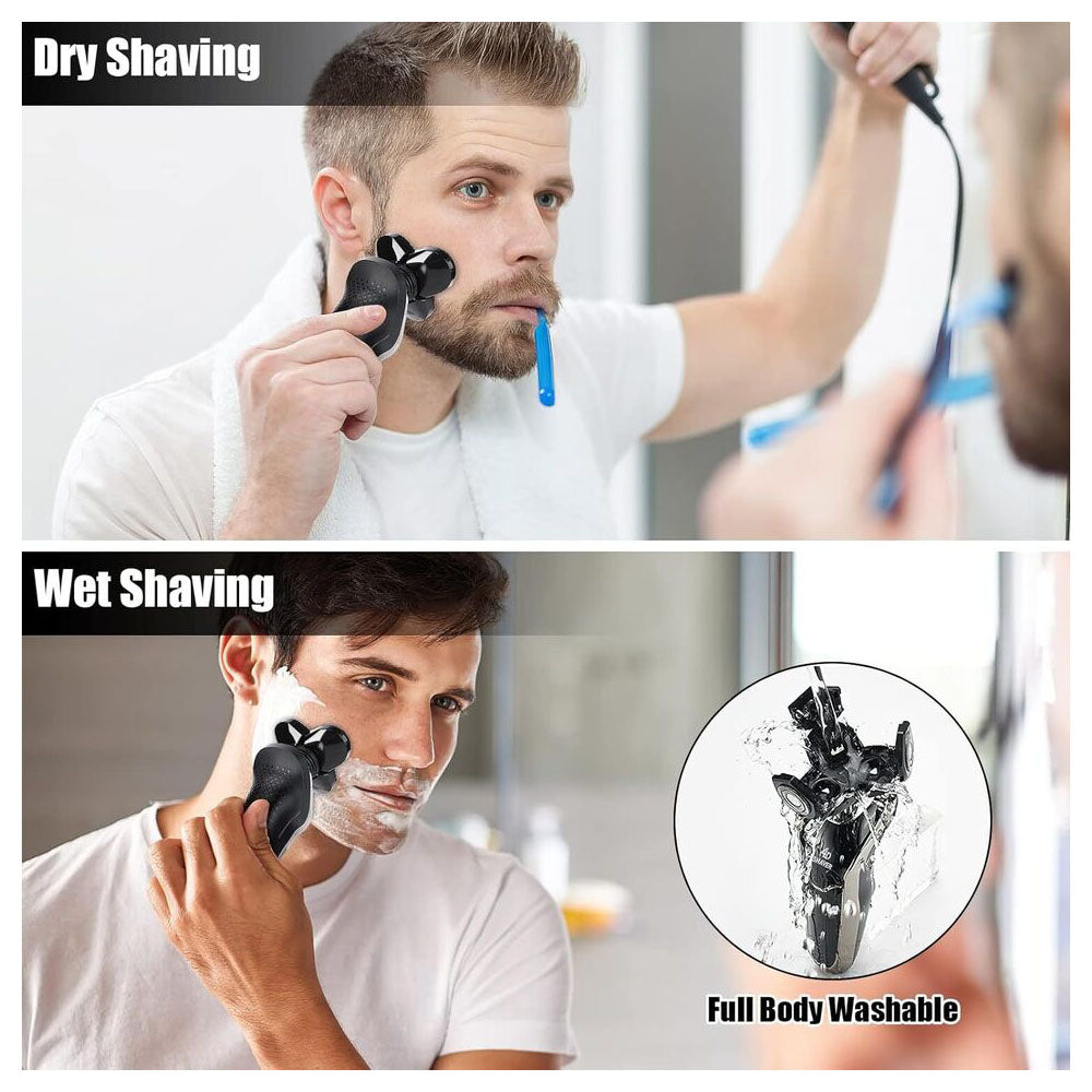 Cordless Wet/Dry Electric Shaver - Waterproof_7