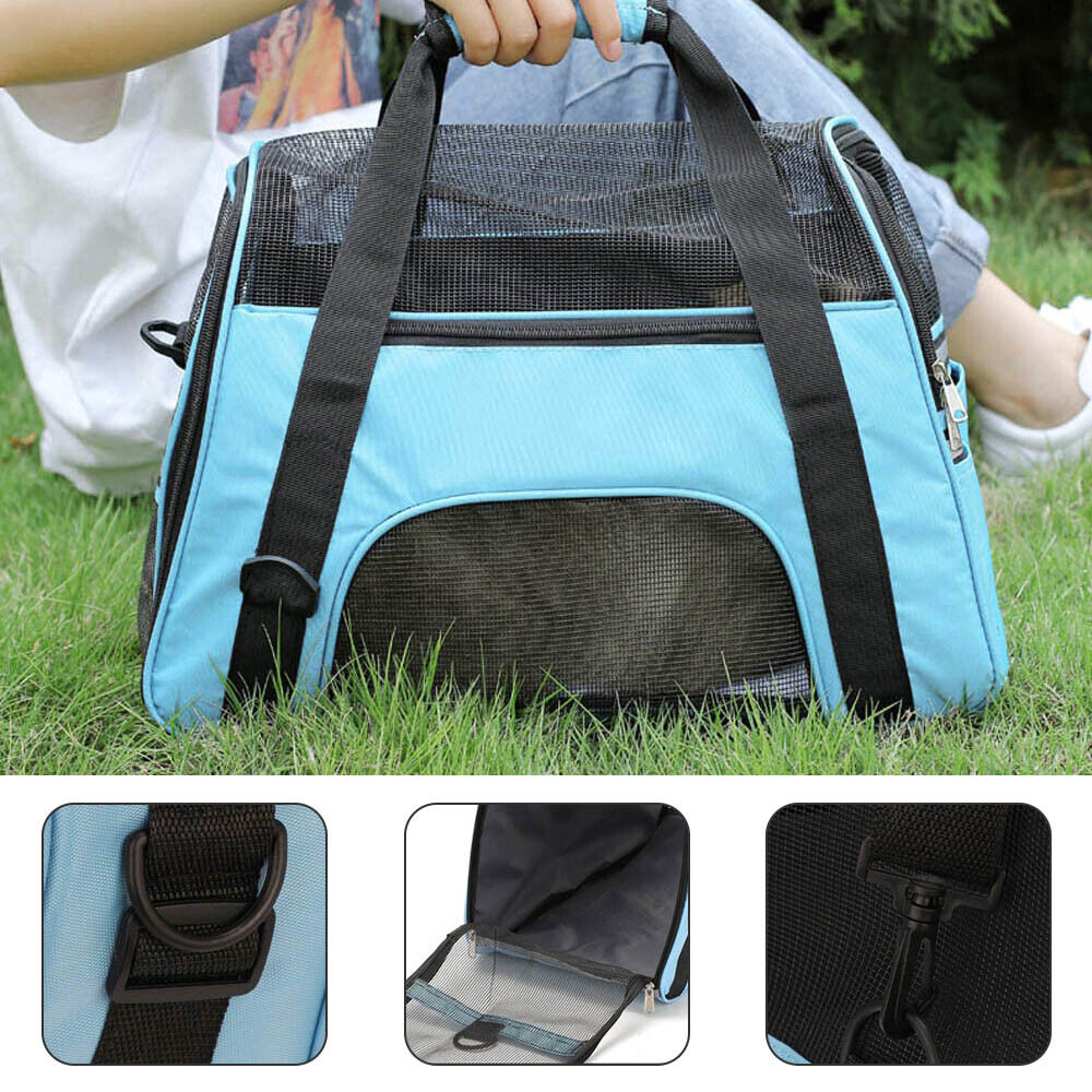 Portable and Foldable Soft Large Pet Carrier Bag - Available in 4 Colors_9