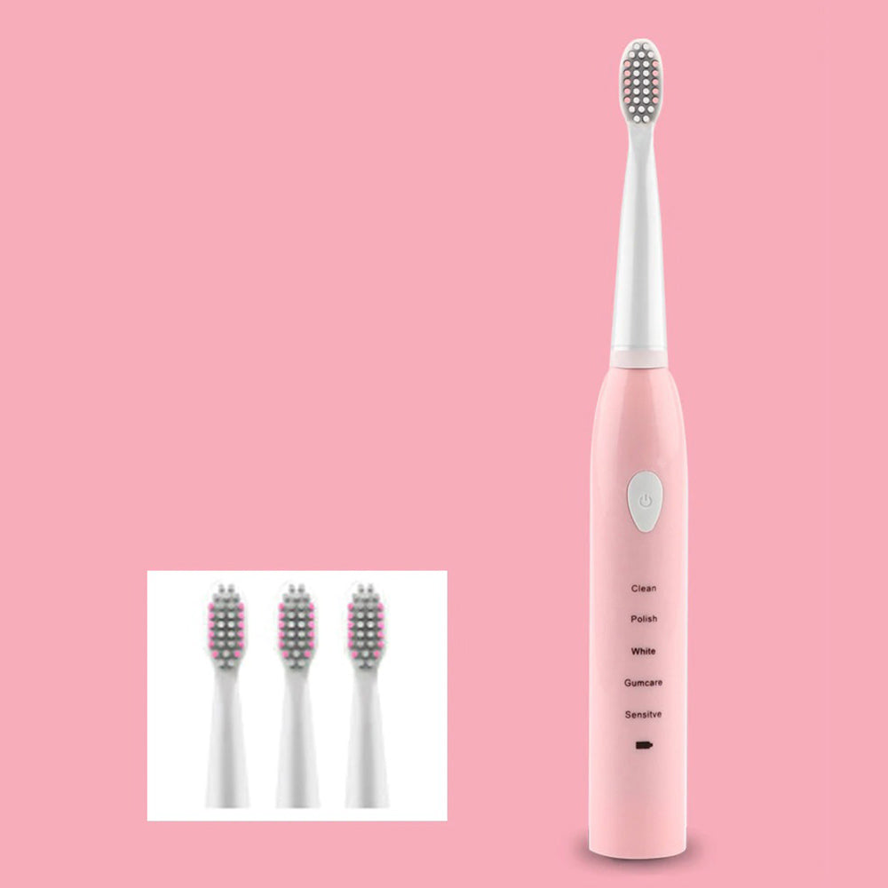 Ultrasonic Rechargeable Electronic Washable Toothbrush- USB Charging_4