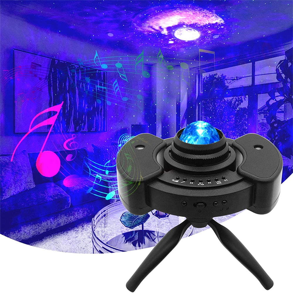 Galaxy Star Light Projector and Bluetooth Speaker- USB Powered_3