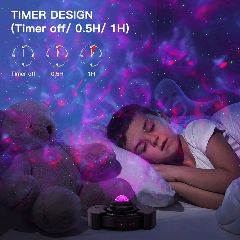 Galaxy Star Light Projector and Bluetooth Speaker- USB Powered_11