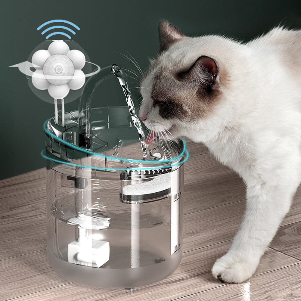 USB Interface Automatic Induction Pet Drinking Water Fountain_10