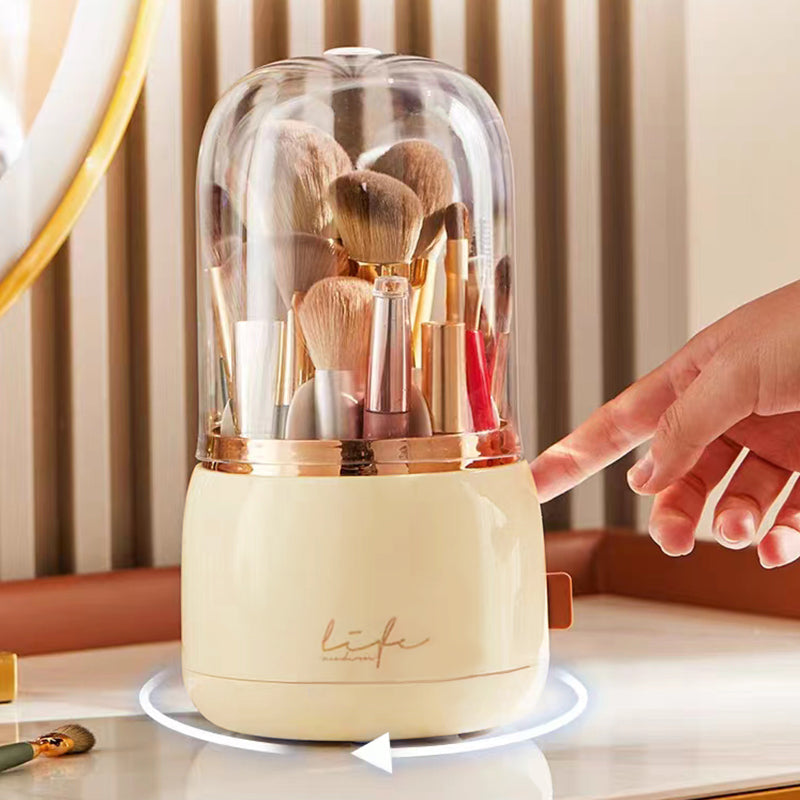 360° Rotating Makeup Organizer Cosmetic Storage Box_6