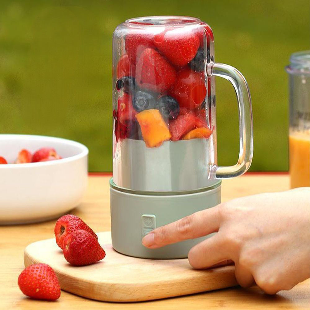 10-Blades Portable Electric Juicer Mug USB -Rechargeable_12